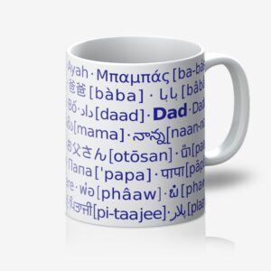 Multilingual "Dad" Mug